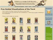 Tablet Screenshot of guidedtarot.com